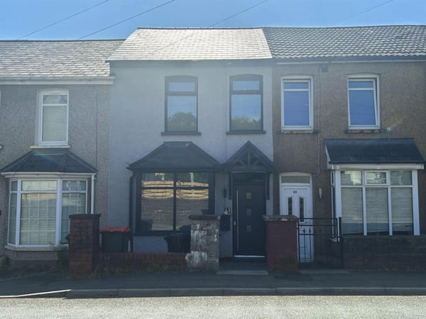 House Risca Road in Newport