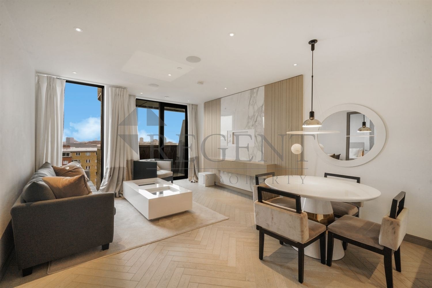 Flat Lodge Road in City of Westminster