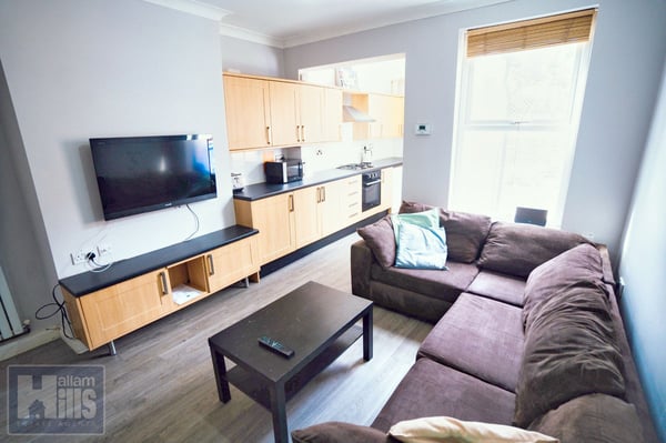 Flat Harefield Road in Sheffield