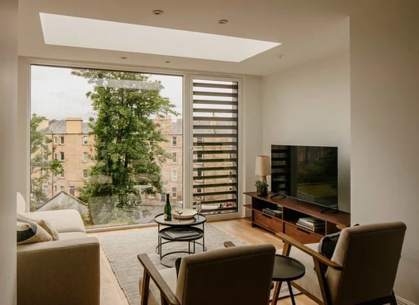 Flat Claremont Crescent in City of Edinburgh