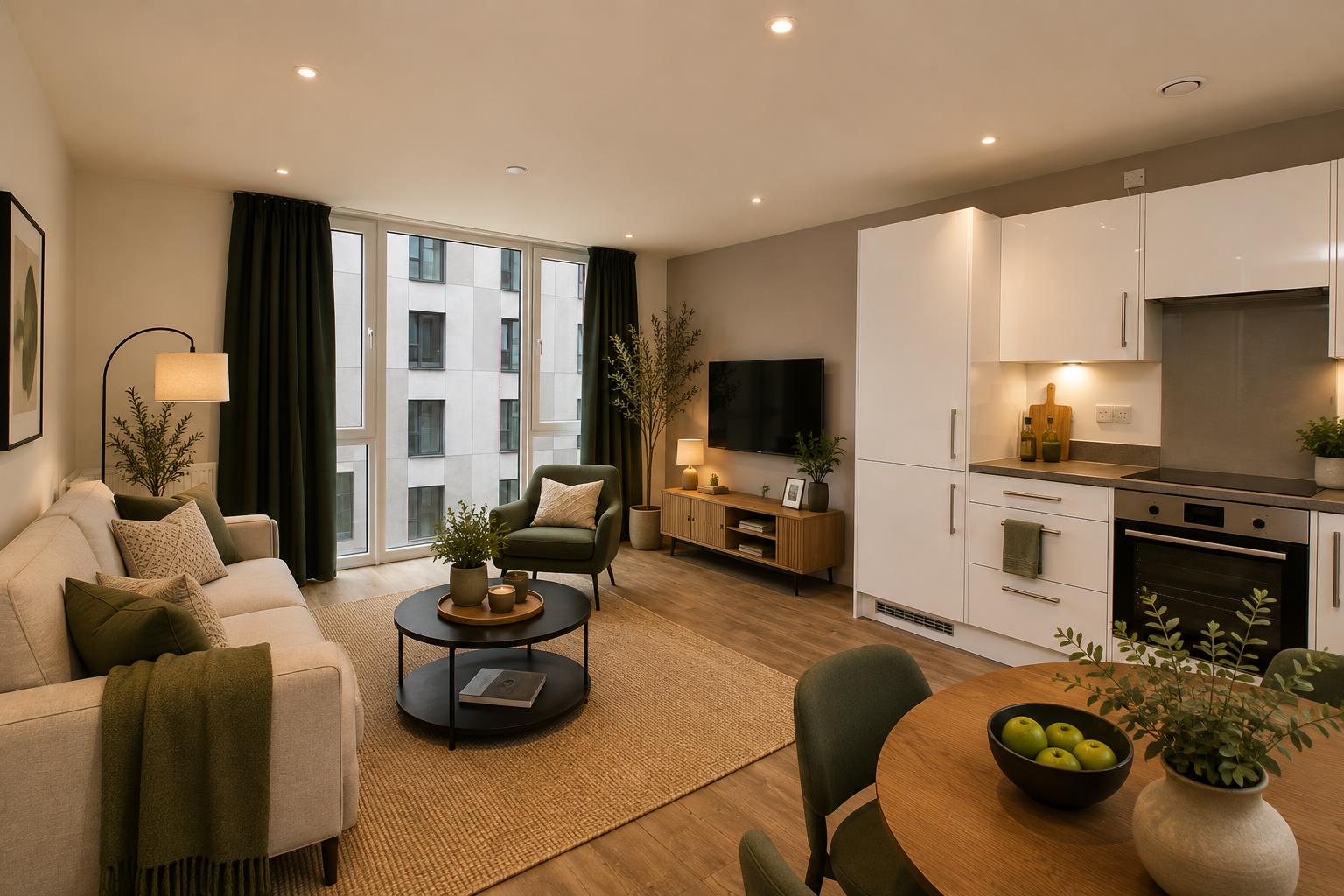 Flat Avebury Boulevard in Milton Keynes