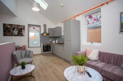 Flat North Parade in North Tyneside