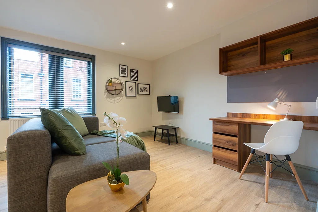 Flat Mount Pleasant in Liverpool