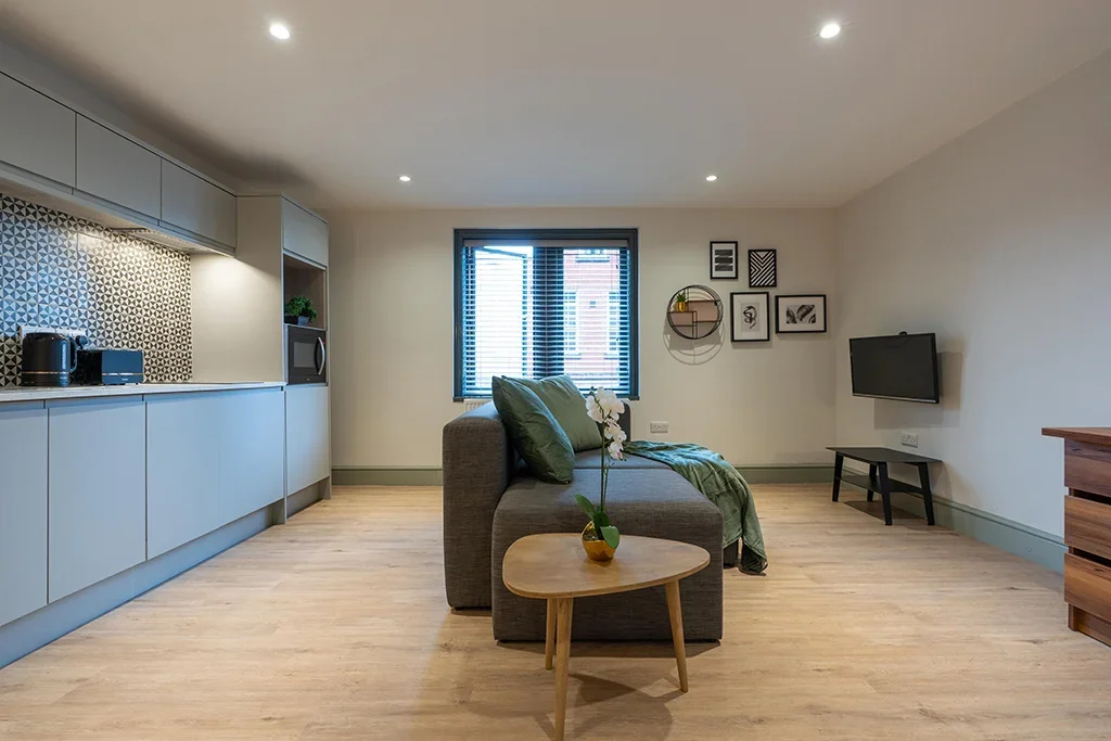 Flat Mount Pleasant in Liverpool