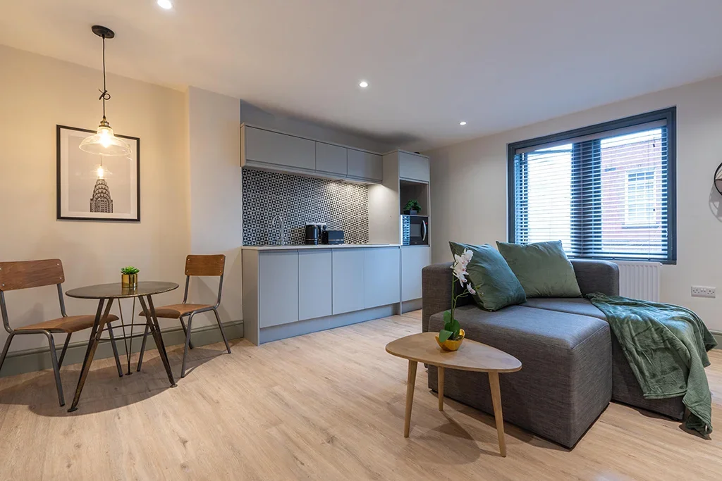 Flat Mount Pleasant in Liverpool