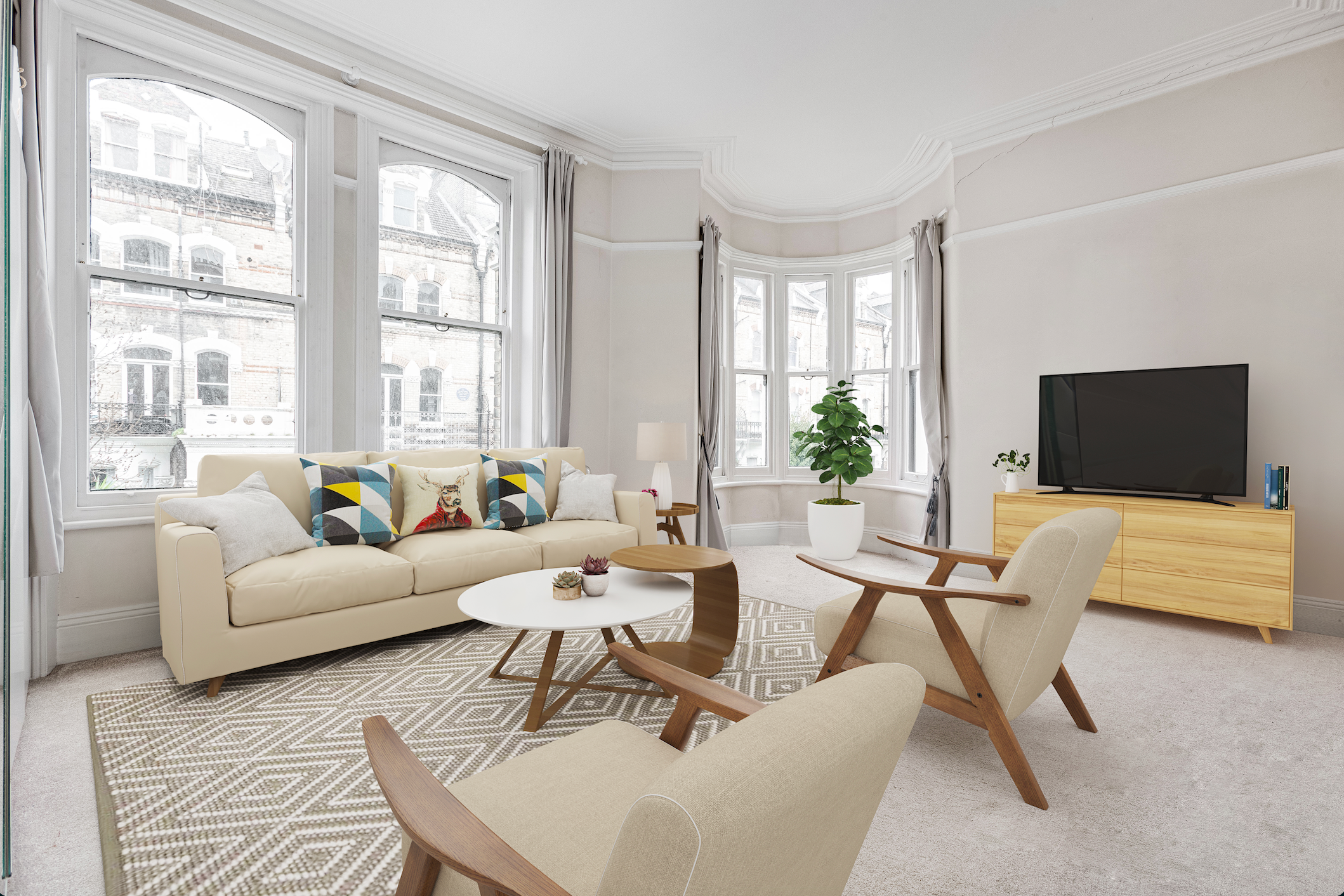 Flat Gunterstone Road in Greater London