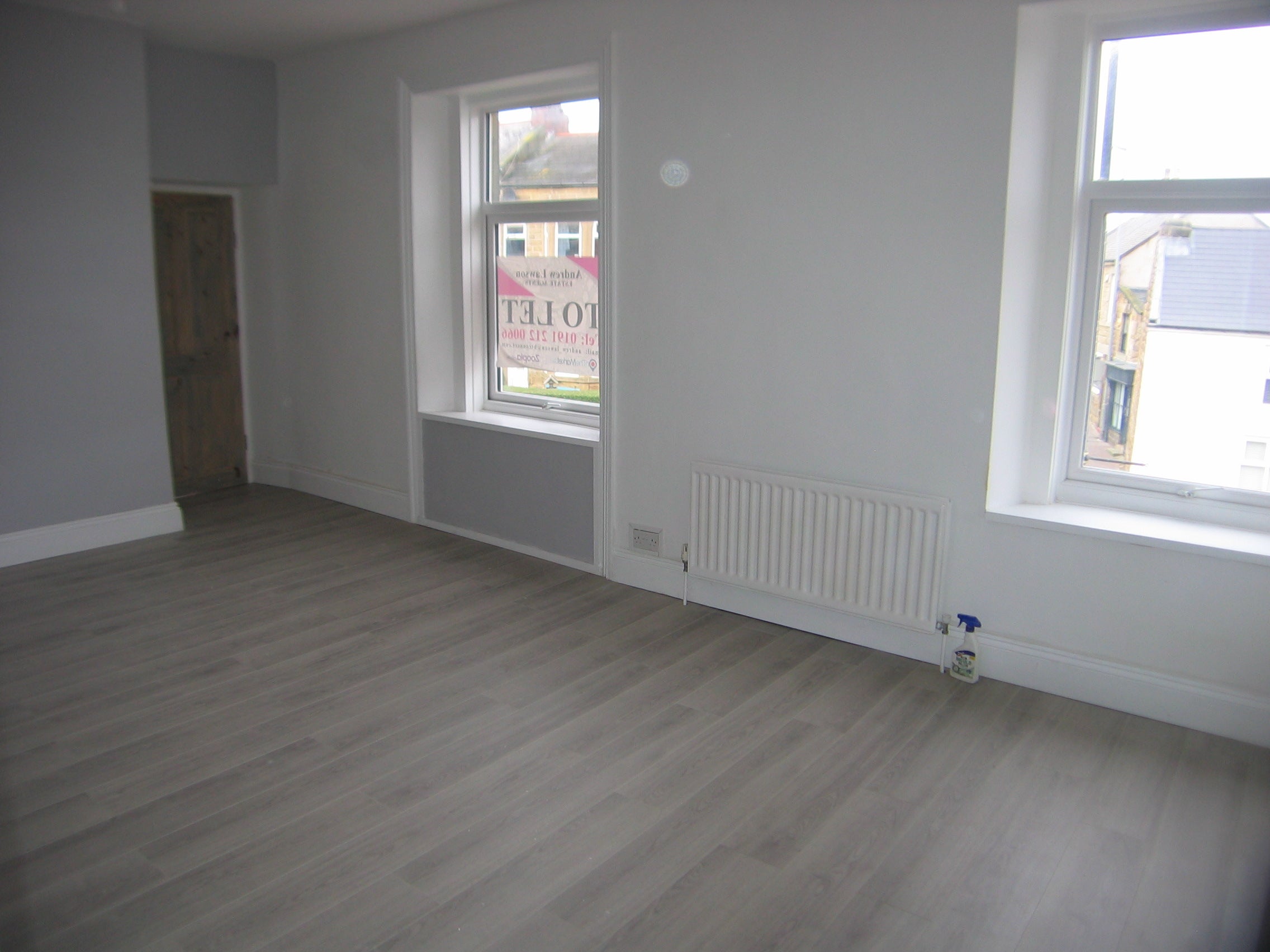 Flat Front Street in Newbiggin by the Sea