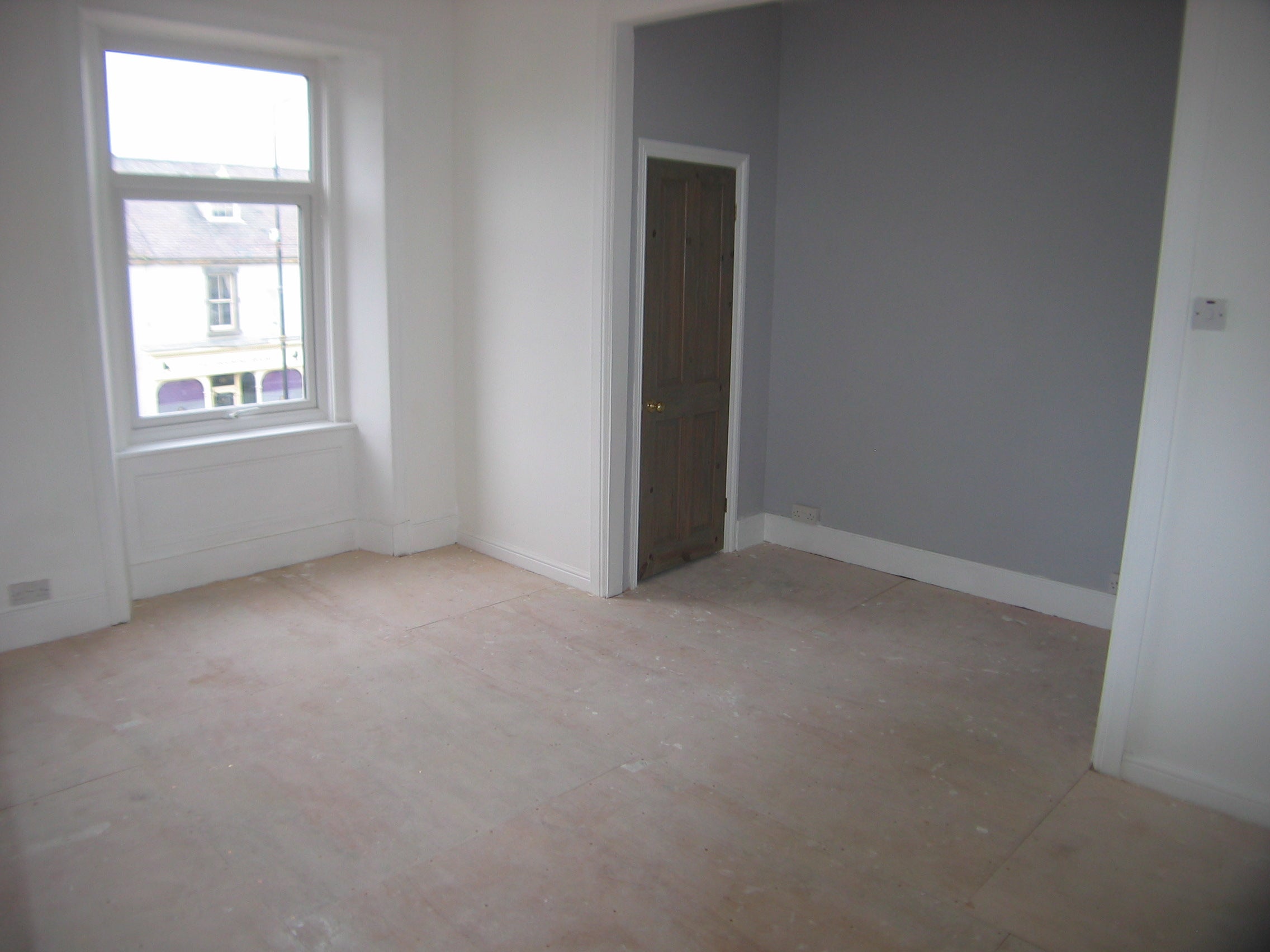 Flat Front Street in Newbiggin by the Sea