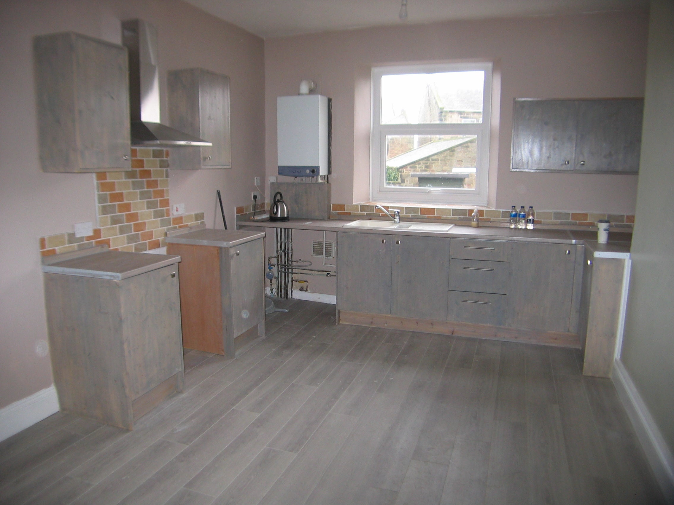 Flat Front Street in Newbiggin by the Sea