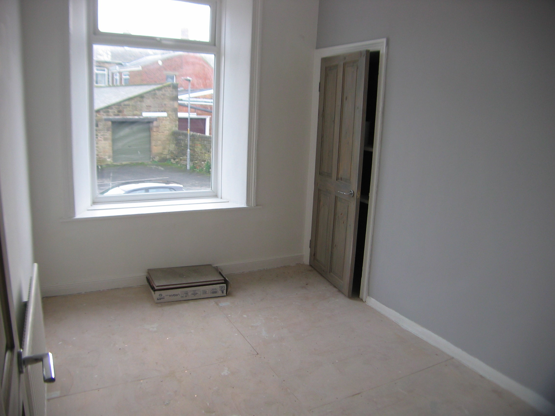 Flat Front Street in Newbiggin by the Sea