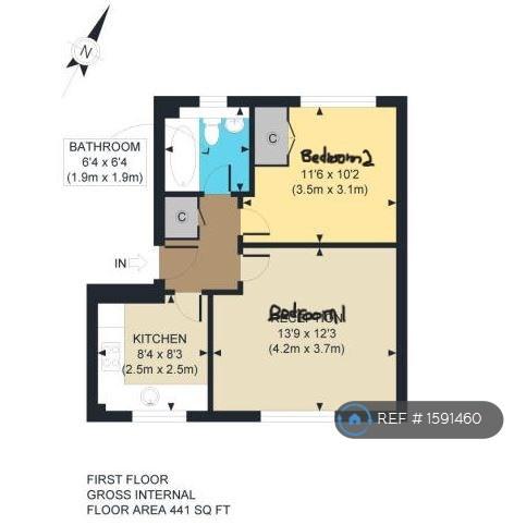 Flat Acacia Close in Greater London