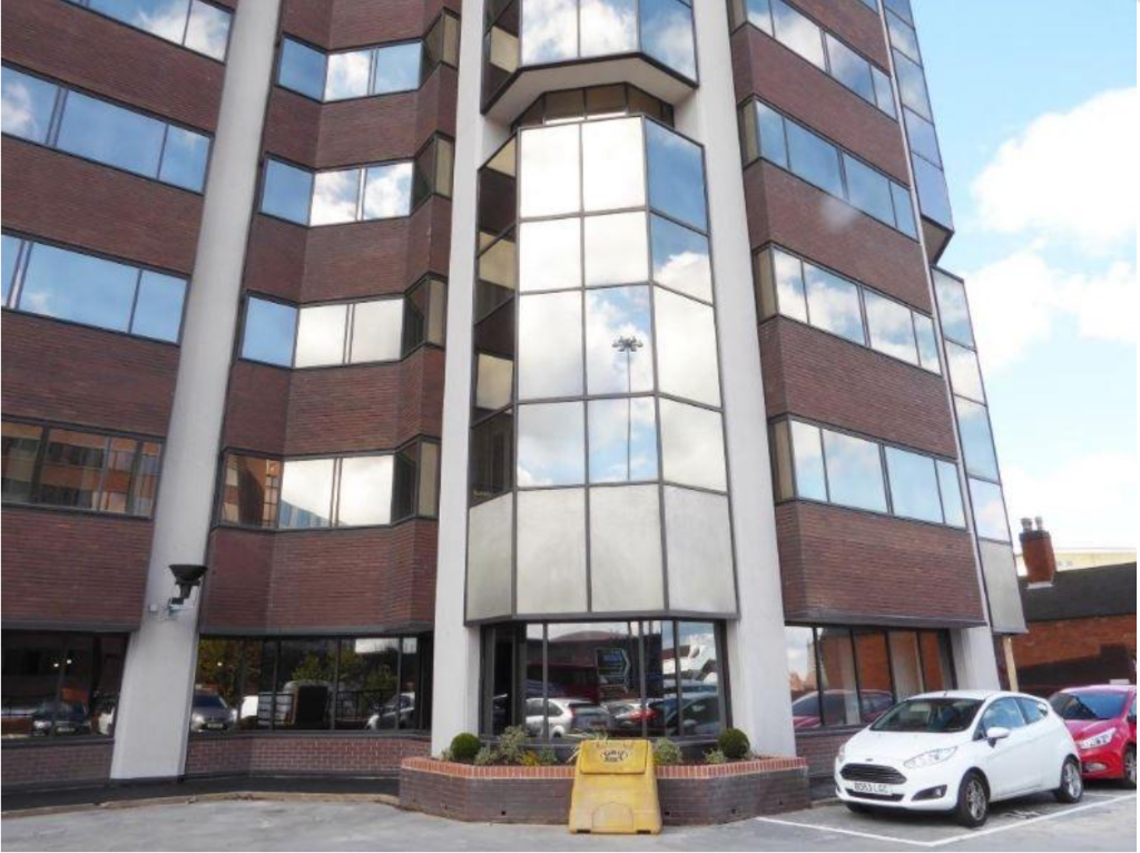 Flat Temple Row in Birmingham