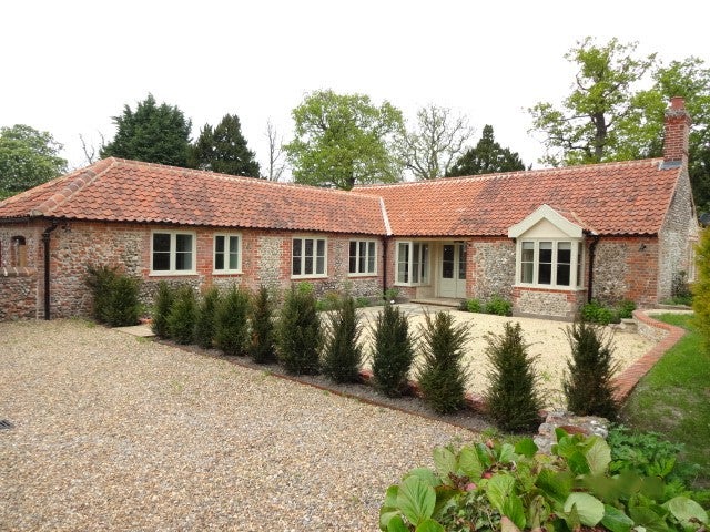 House Holt Road in North Norfolk