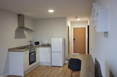 Flat Clare Street in Nottingham