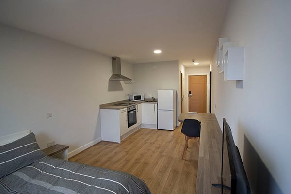 Flat Clare Street in Nottingham