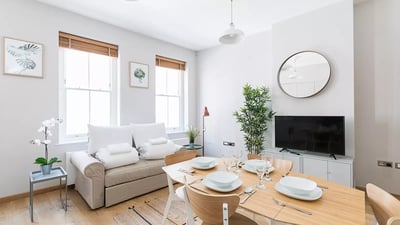 Flat Delancey Street in Greater London