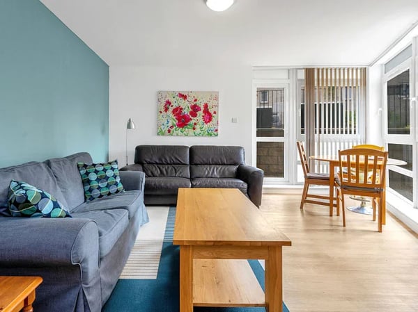 Flat Brunswick Road in Edinburgh