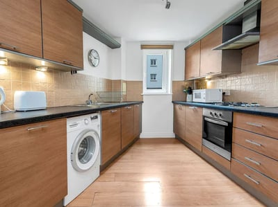Flat Brunswick Road in Edinburgh
