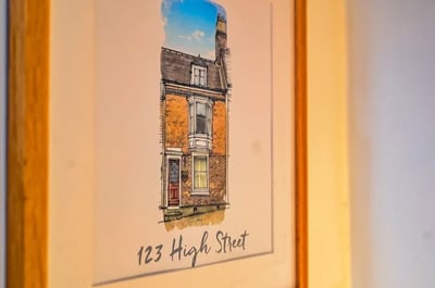 House High Street in Lewes