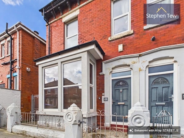 Flat Milbourne Street in Blackpool