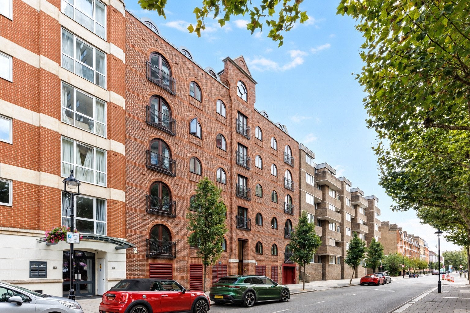 Flat Regency Street in London