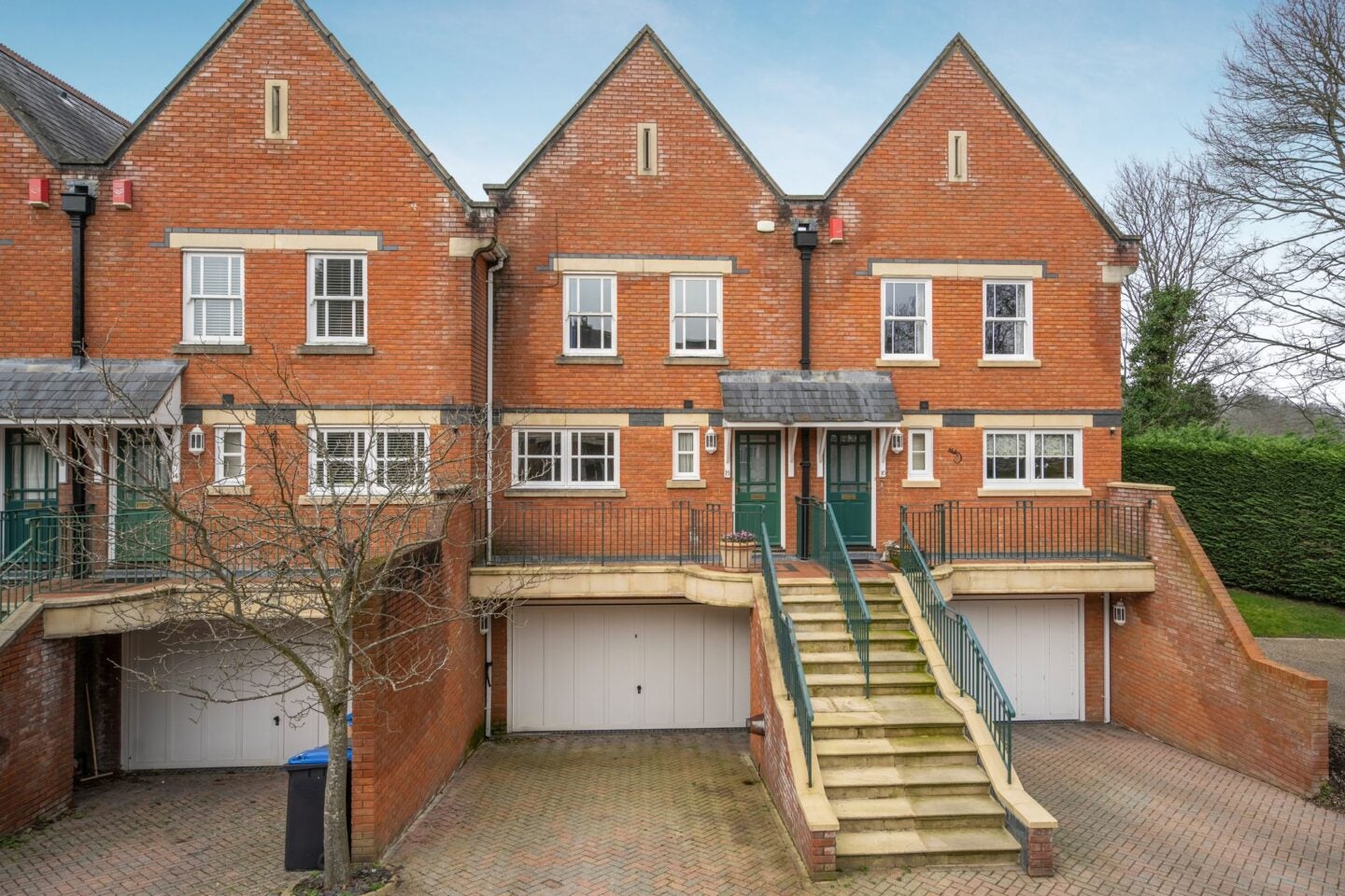 Flat Chapel Square in Borough of Runnymede