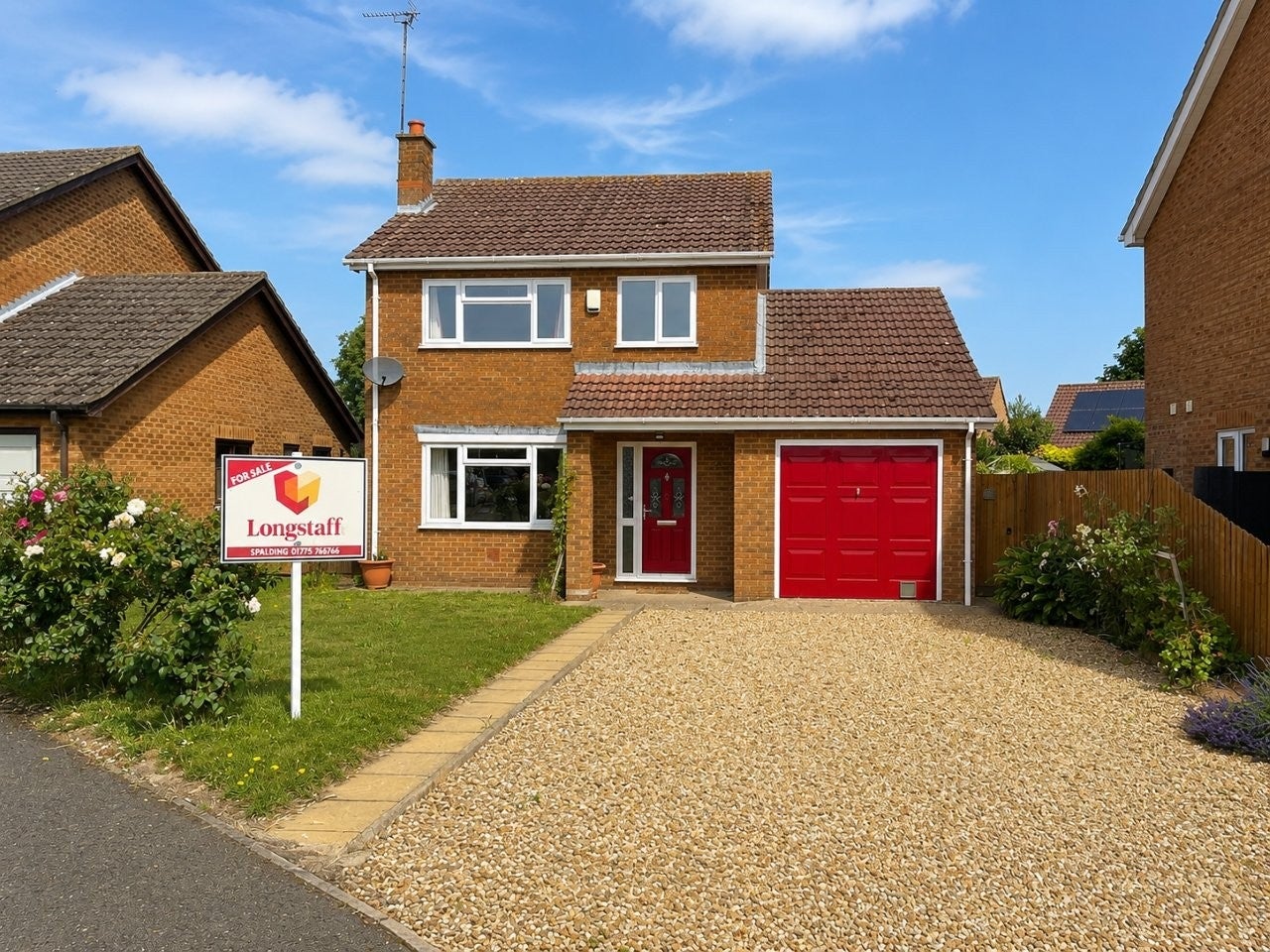 House Rossetti Close in Wellingborough