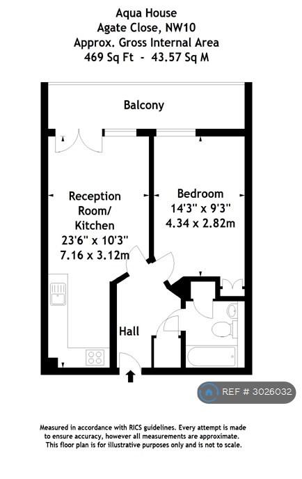 Flat Agate Close in Greater London