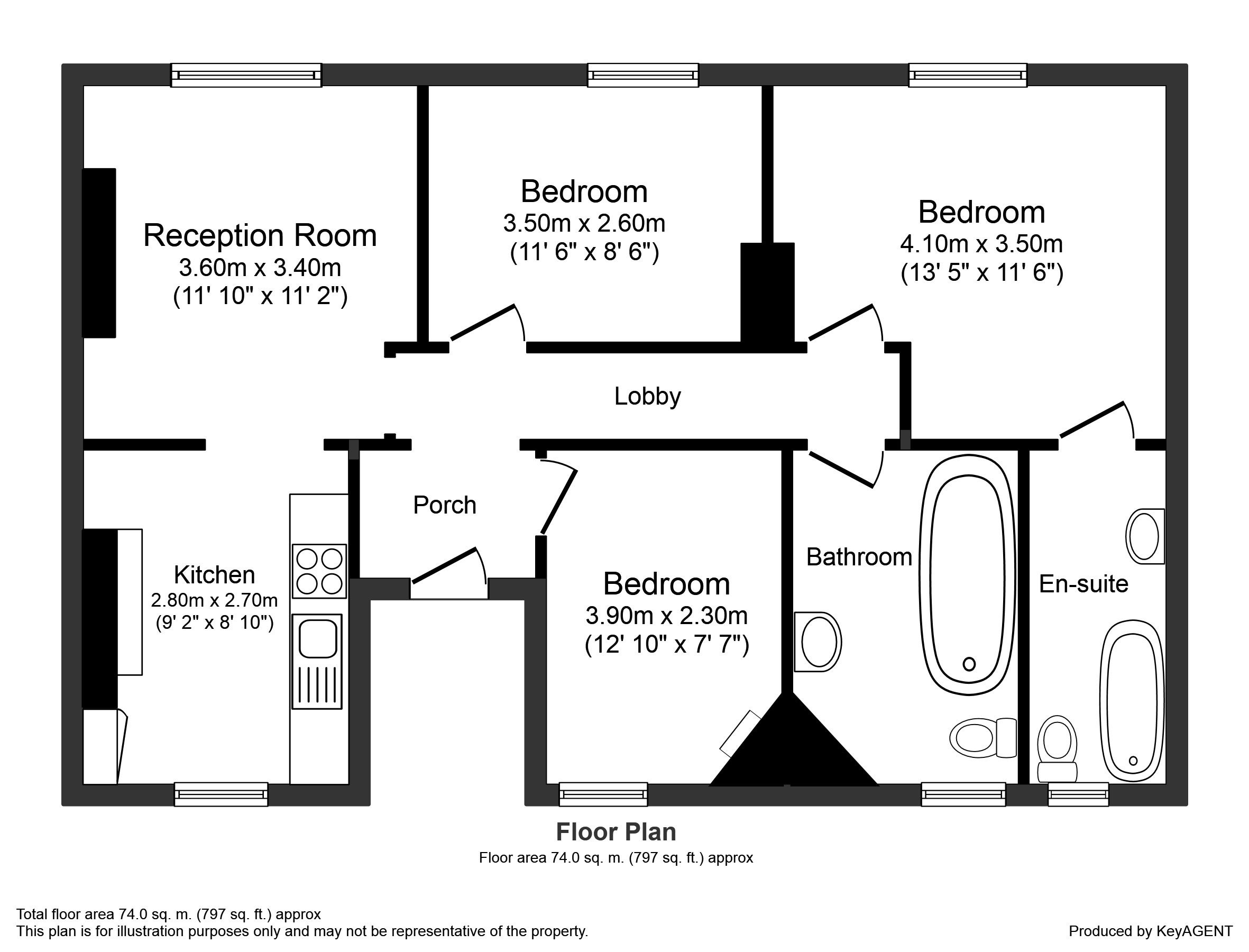 Flat Chalton Street in Greater London