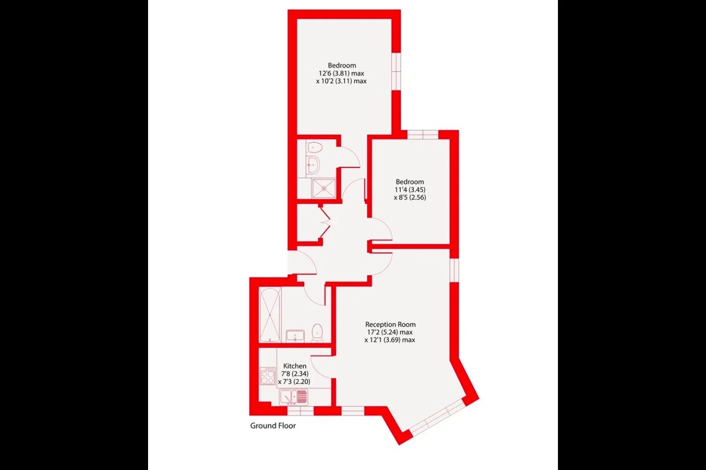 Flat Livesey Close in Greater London