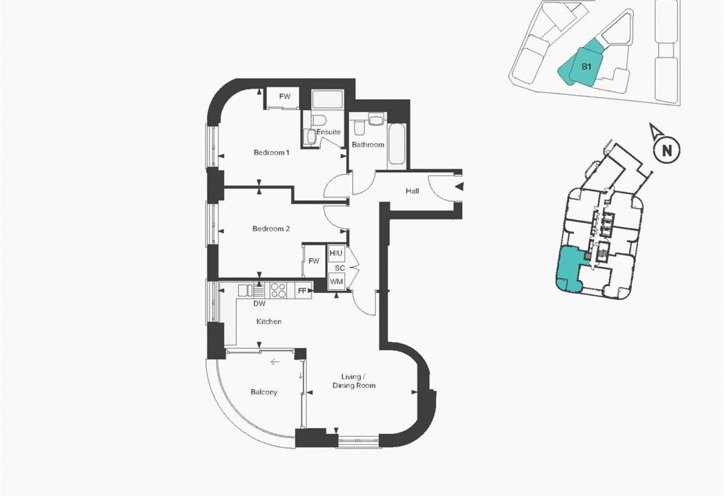 Flat Bollo Lane in London