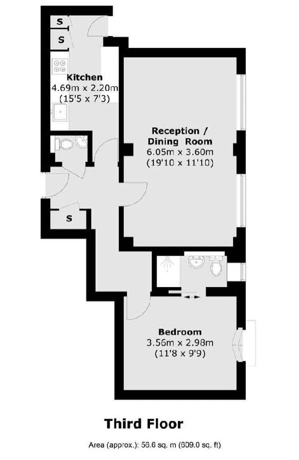 Flat Hertford Street in London