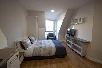 Flat Clare Street in Nottingham