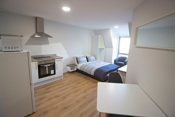 Flat Clare Street in Nottingham