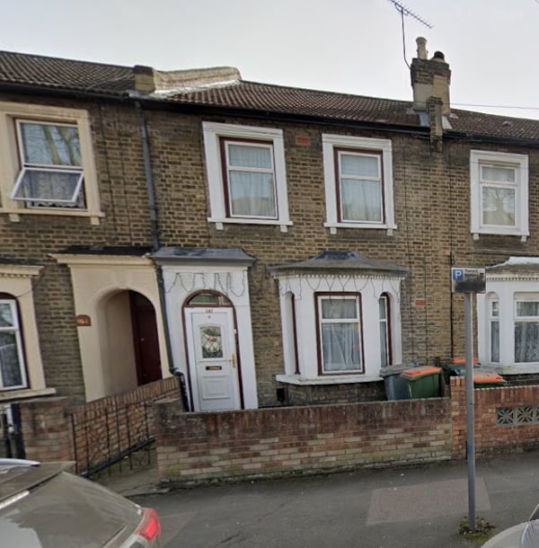 House Boleyn Road in Greater London