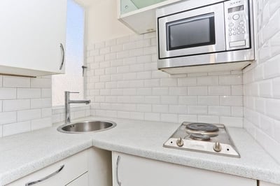 Flat Montagu Mansions in London