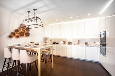 Flat Ponton Road in Greater London