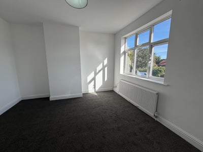 Flat Harborough Road in Northampton