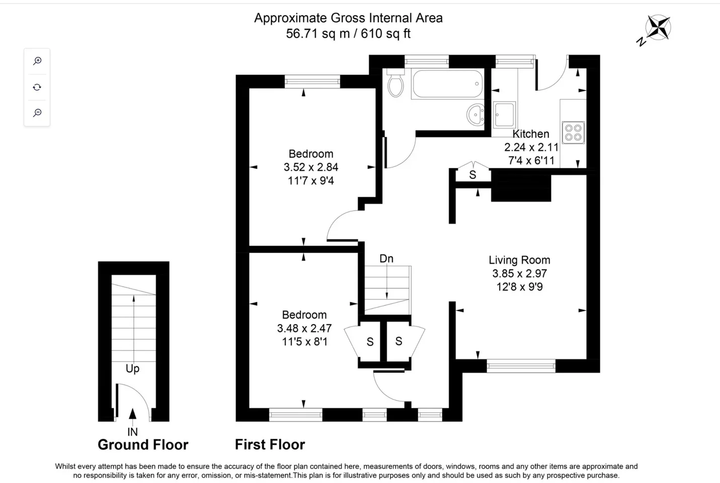 Flat The Crescent in Greater London