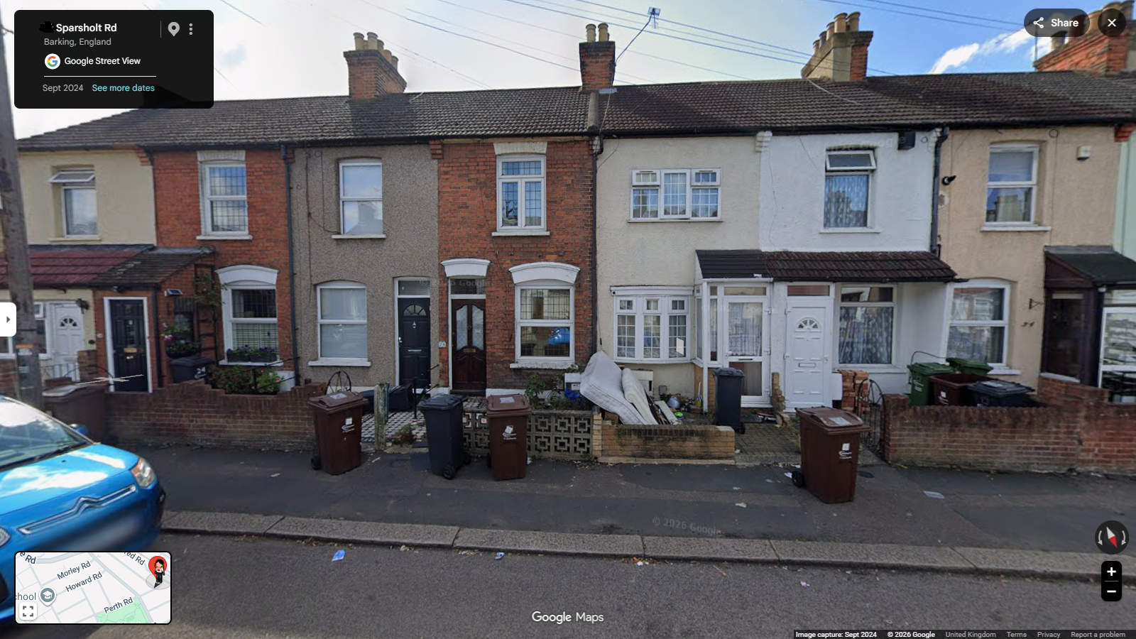 House Sparsholt Road in Greater London