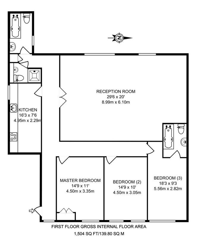 Room Nimrod Passage in Greater London