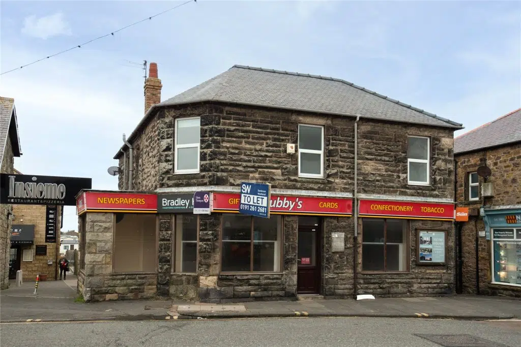 Flat Main Street in Seahouses