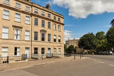 Flat Brock Street in Bath