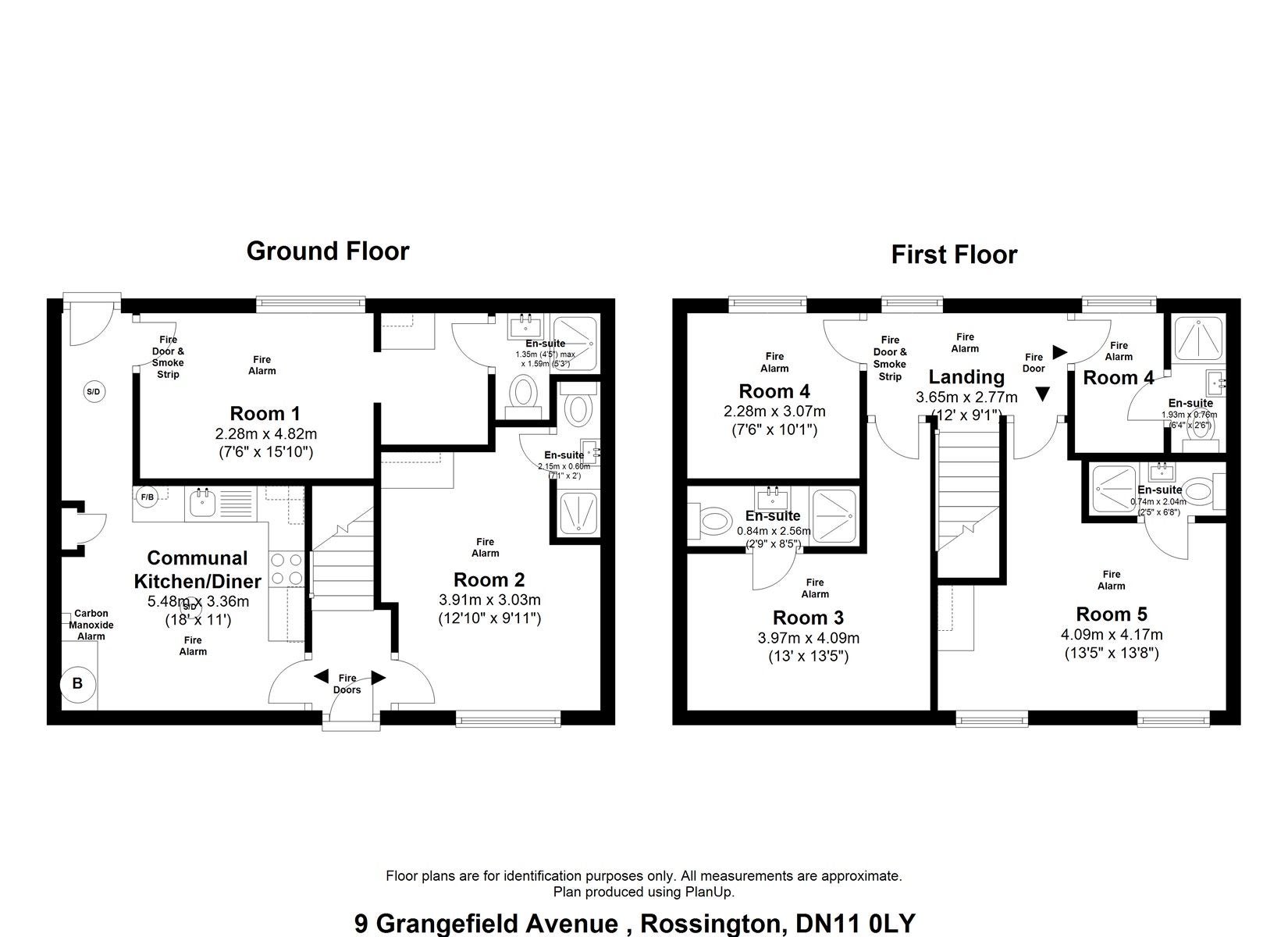 Flat Haslam Road in Doncaster