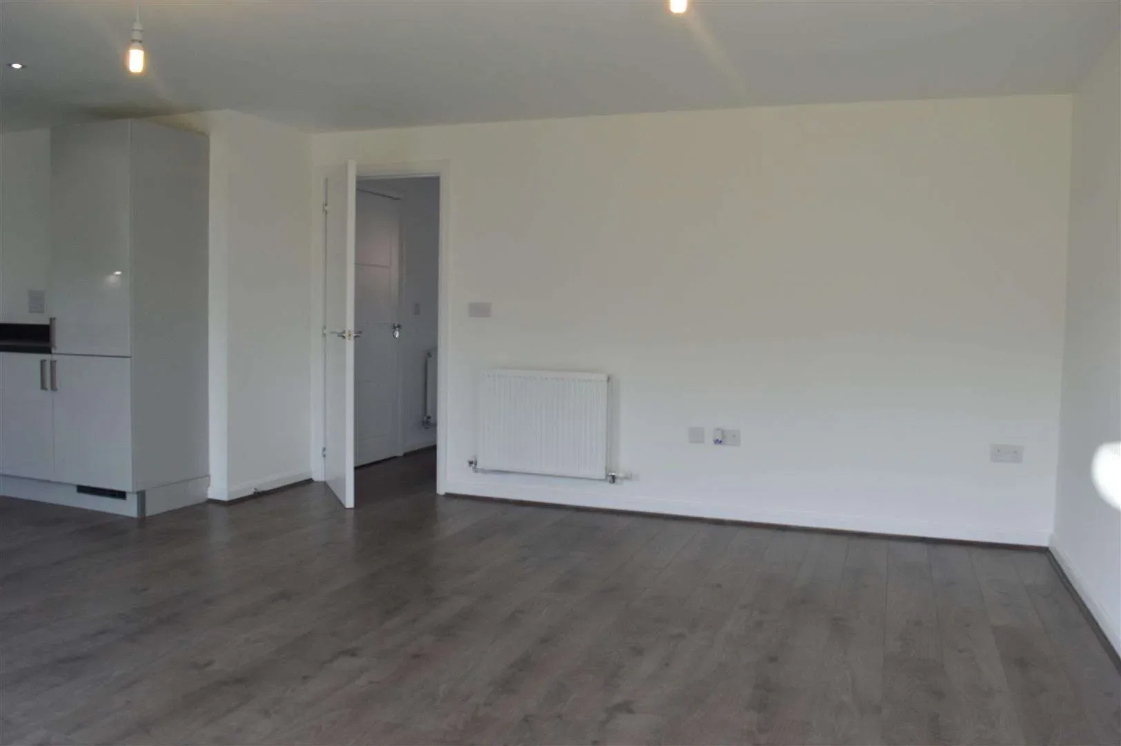 Flat Lett Lane in Ebbsfleet Garden City