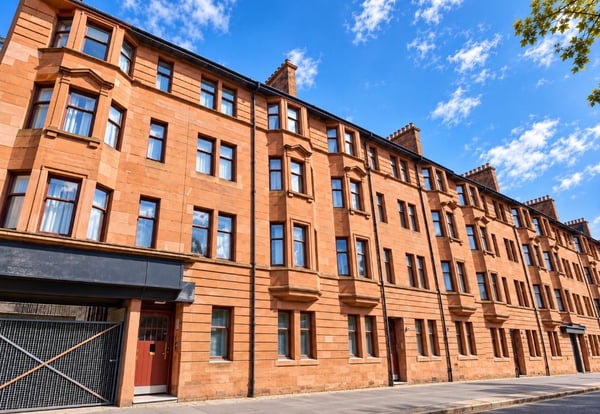 Flat George Street in Paisley