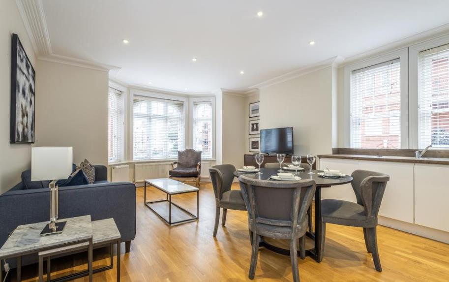 Flat Bickenhall Street in City of Westminster