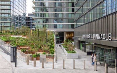 Flat Landmark Square in Greater London