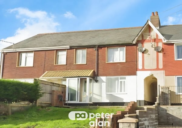 House Garden City in Merthyr Tydfil